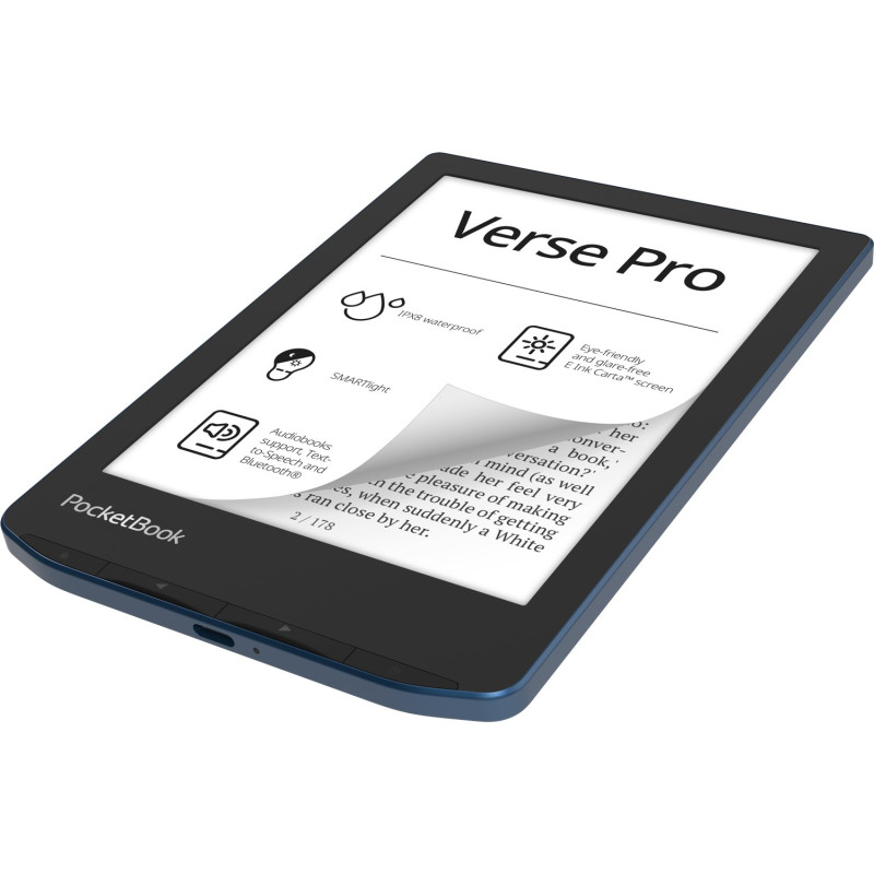Електронна книга PocketBook 634 Verse Pro Azure (PB634-A-WW)