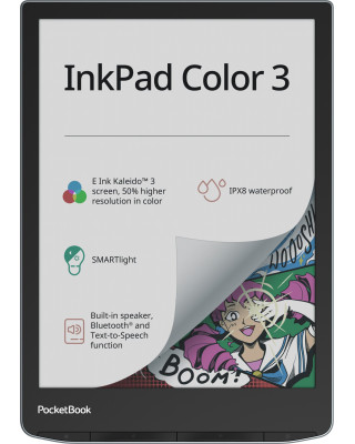 Електронна книга PocketBook 743K InkPad Color 3, Stormy Sea (PB743K3-1-CIS)