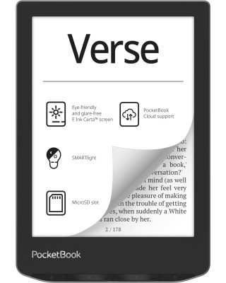 Електронна книга PocketBook 629 Mist Grey (PB629-M-CIS)