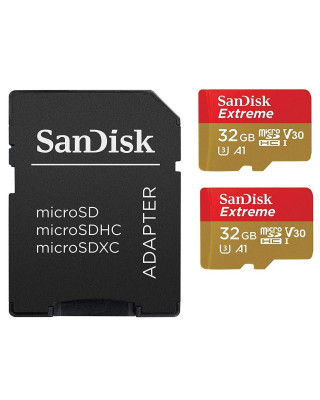 Карта памяти SANDISK MICRO SDHC 32GB UHS-I W/A SDSQXAF-032G-GN6AT 