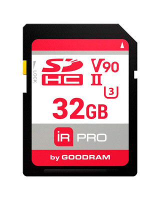 Карта памяти GoodRAM 32Gb IRDM PRO SDXC V90 UHS-II U3 (IRP-S9B0-0320R11)