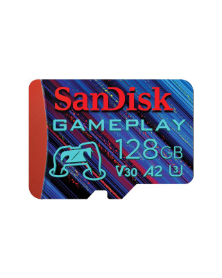 Карта памяти SanDisk 128 GB microSDXC GamePlay (SDSQXAA-128G-GN6XN)