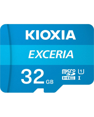 Карта пам'яті Kioxia 32 GB microSDHC Class 10 UHS-I + SD Adapter LMEX1L032GG2