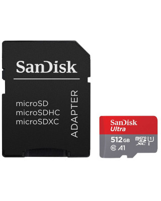 Карта памяти SanDisk 512GB microSDXC class 10 UHS-I Ultra (SDSQUAC-512G-GN6MA)