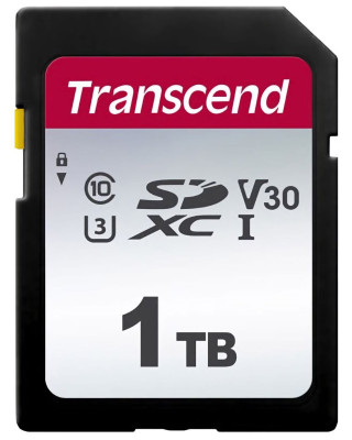 Карта памяти Transcend 1TB SDXC UHS-I U3 (TS1TSDC300S)