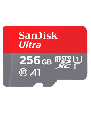 Карта пам'яті SanDisk 256GB microSD class 10 UHS-I Ultra (SDSQUAC-256G-GN6MN)
