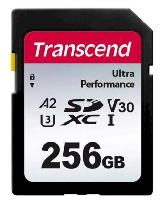Карта памяти Transcend microSDXC 340S 256GB UHS-I U3 V30 A2 (TS256GUSD340S)