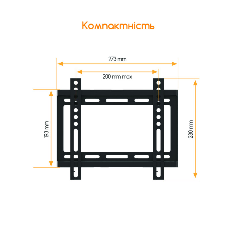 Кронштейн ACCLAB AL-FR20/F