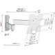Кронштейн Vogels TVM 3243 White (3832431)