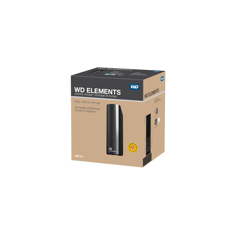 Жесткий диск WD Elements Desktop 14 TB (WDBWLG0140HBK-EESN)