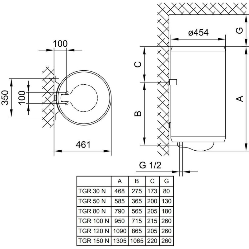 Бойлер TIKI Prime M 50V9 (700171)