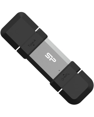 USB флеш накопичувач Silicon Power USB 64G SILICON POWER USB3.2+TypeC Mobile C51 (SP064GBUC3C51V1S)