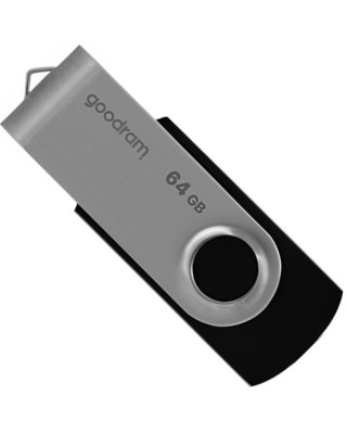 USB флеш-накопичувач Goodram 64GB UTS2 (Twister) Black (UTS2-0640K0R11)