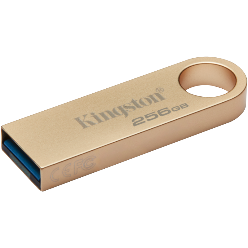 Флешка USB Kingston DataTraveler SE9 G3 256GB Gold (DTSE9G3/256GB)