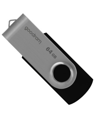 USB флеш-накопичувач Goodram 64GB UTS3 (Twister) Black (UTS3-0640K0R11)