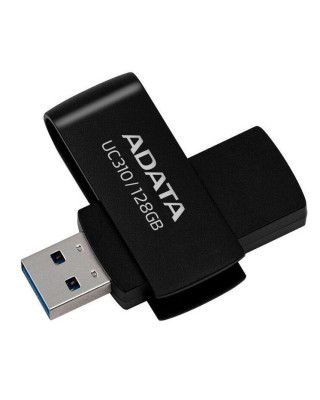 USB флеш накопичувач ADATA 128GB UC310 USB 3.2 Black (UC310-128G-RBK)