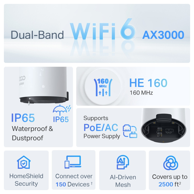 Маршрутизатор TP-LINK Deco X50-Outdoor (1-pack)
