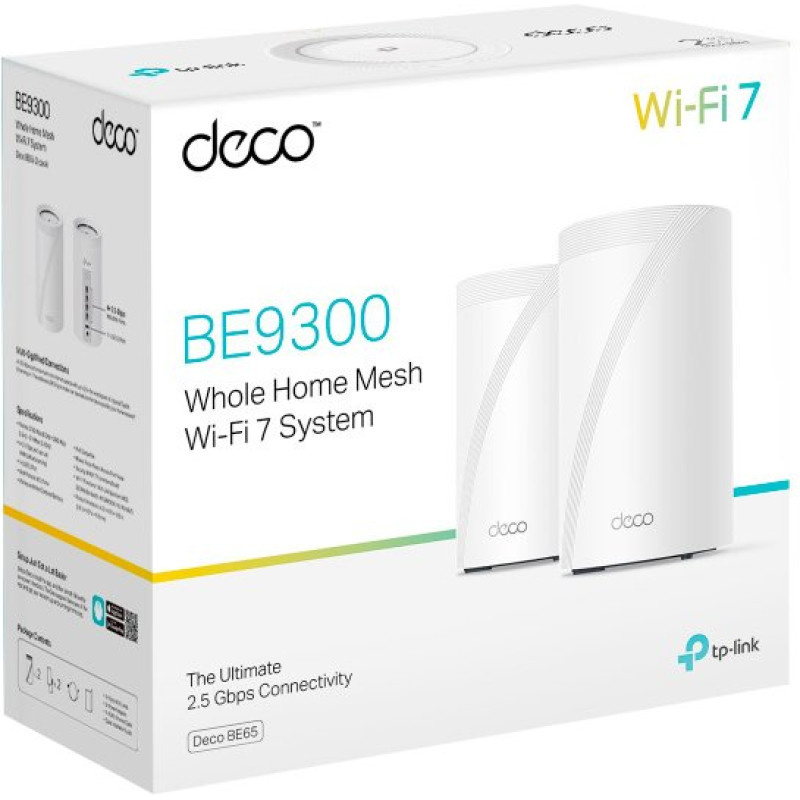 Маршрутизатор TP-Link Deco BE65 2-Pack