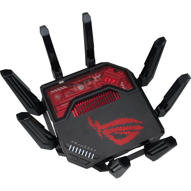 Бездротовий маршрутизатор Asus ROG Rapture GT-BE19000 (90IG0850-MO9A0V)