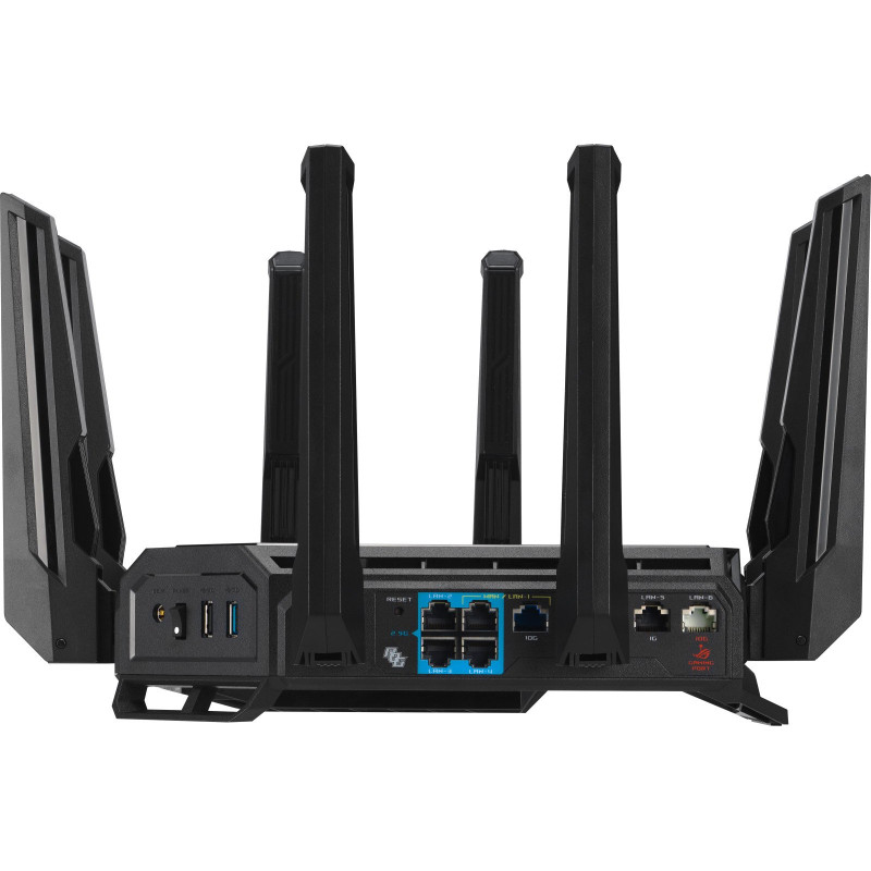 Бездротовий маршрутизатор Asus ROG Rapture GT-BE19000 (90IG0850-MO9A0V)