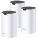 Маршрутизатор TP-LINK Powerline Mesh Wi-Fi Deco S4 (3-pack) 