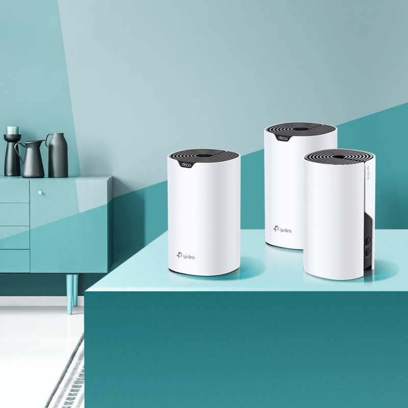 Маршрутизатор TP-LINK Powerline Mesh Wi-Fi Deco S4 (3-pack) 