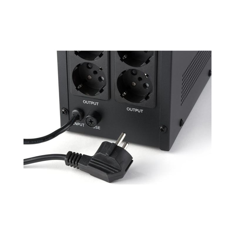 Джерело безперебійного живлення Vinga LCD 1500VA metal case (VPC-1500M)