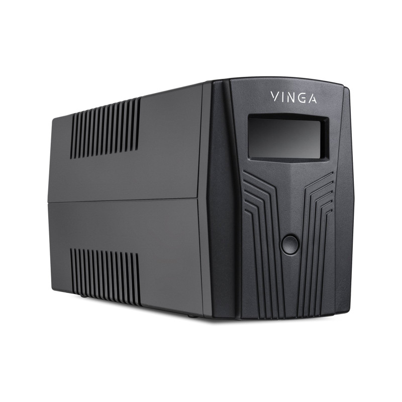 Джерело безперебійного живлення Vinga LCD 1500VA plastic case (VPC-1500P)