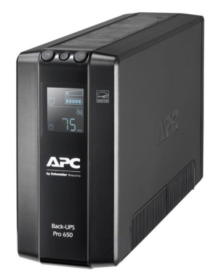 Источник бесперебойного питания APC Back-UPS Pro BR 650VA, LCD (BR650MI)