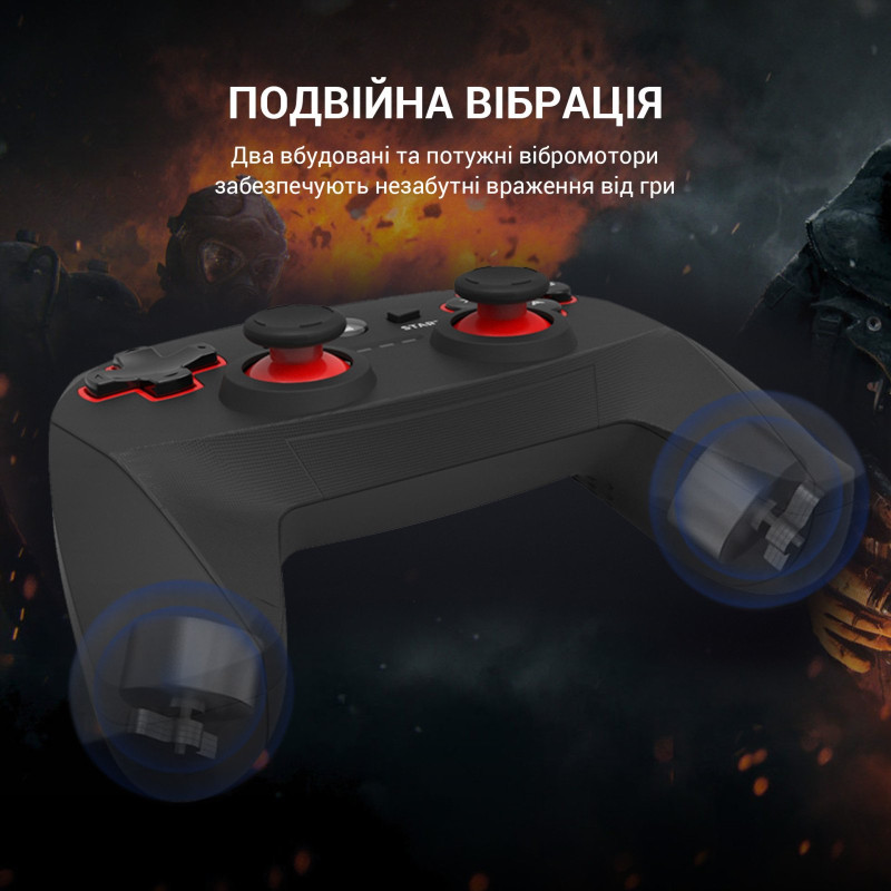 Геймпад GamePro GP600 PC/PS3 Wireless Black (GP600)