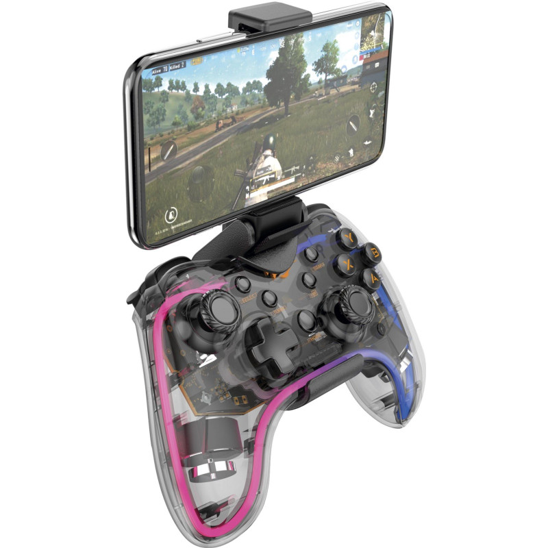 Геймпад Havit HV-G180BT RGB Transparent (HV-G180BT)