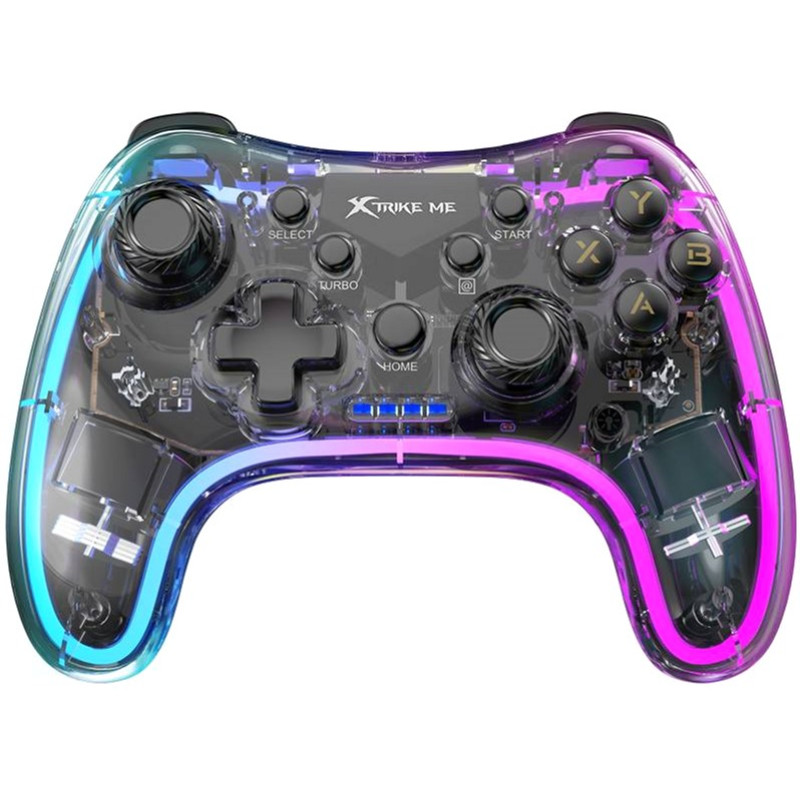 Геймпад Xtrike ME GP-52 Bluetooth RGB PS4/IOS/Android/PC/Nintendo (GP-52)
