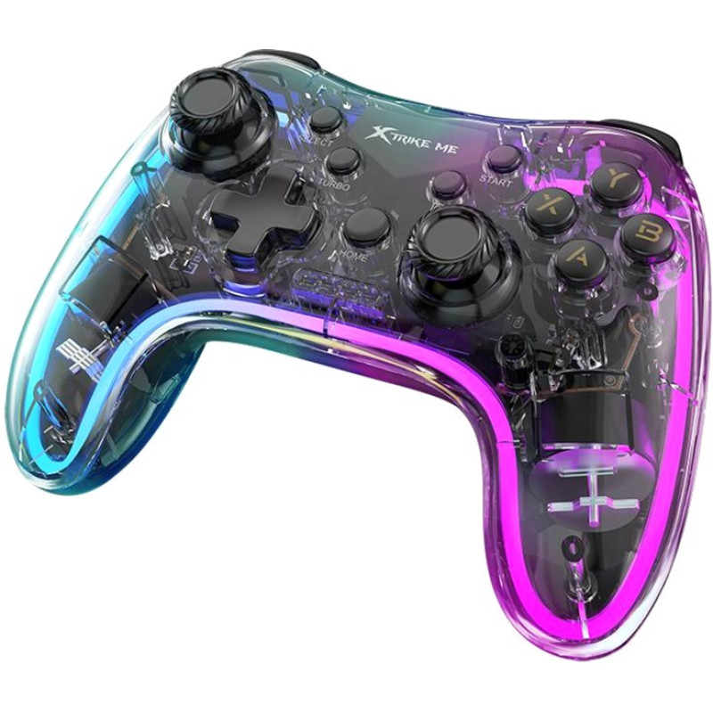 Геймпад Xtrike ME GP-52 Bluetooth RGB PS4/IOS/Android/PC/Nintendo (GP-52)