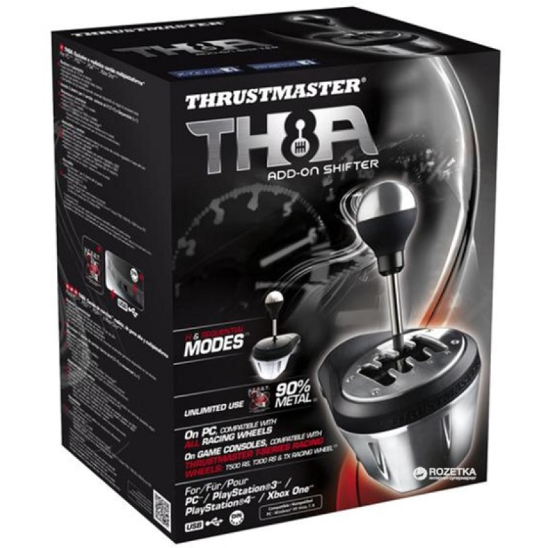 Ричаг КПП Thrustmaster TH8A Shifter ADD-On One (4060059)