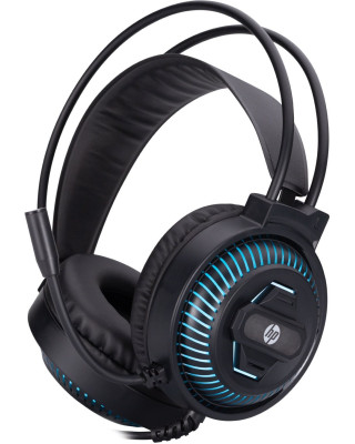 Навушники HP DHE-8001U LED USB Black (DHE-8001U)