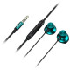 Гарнитура Foneng T63 Half in-ear metal music earphone (T63-E-HIE-MM)
