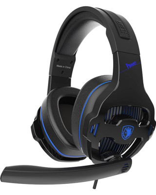 Гарнитура Sades SA-726 Ppower Black/Blue (sa726blj)