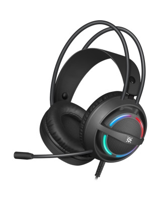 Наушники Defender Dexter RGB Black (64595)