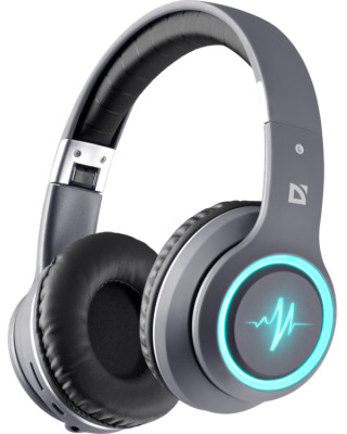 Наушники Defender FreeMotion B571 LED Bluetooth Gray (63571)