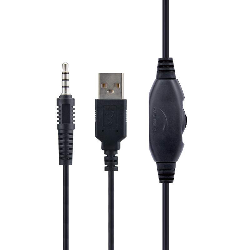 Навушники Gembird GHS-06 Black (GHS-06)