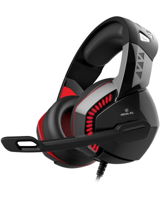 Наушники REAL-EL GDX-7800 Black/Red (EL124100027)