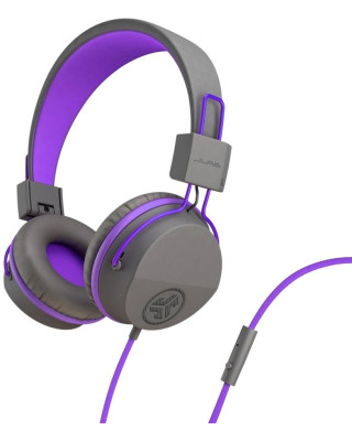 Навушники Jlab JBuddies Studio Wired Graphite/Purple (IEUHJKSTUDIORGRYPRP6)
