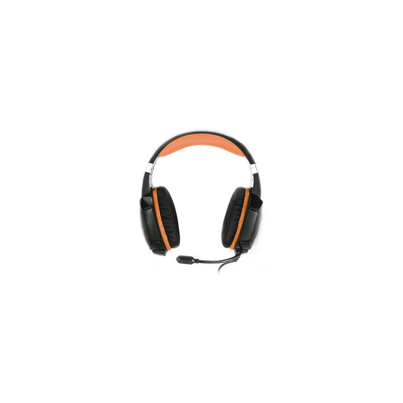 Наушники REAL-EL GDX-7700 SURROUND 7.1 black-orange