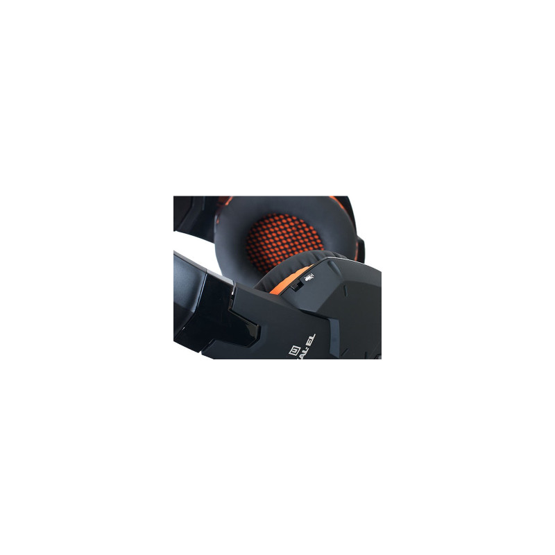 Наушники REAL-EL GDX-7700 SURROUND 7.1 black-orange
