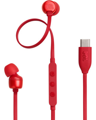 Навушники JBL Tune 310C USB-C Red (JBLT310CRED)