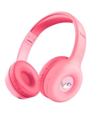Наушники Trust Nouna Kids Wireless Pink (25274)