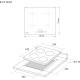 Варильна поверхня PYRAMIDA IH P 644