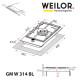 Варочная поверхность Weilor GM W 314 BL
