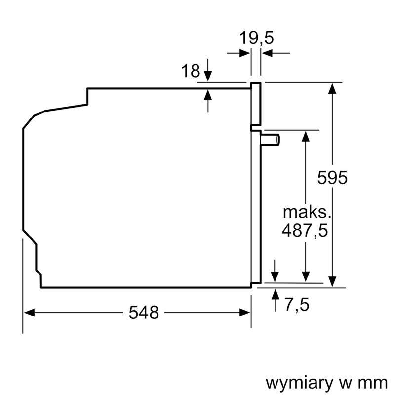 Духовой шкаф BOSCH HMG776KB1
