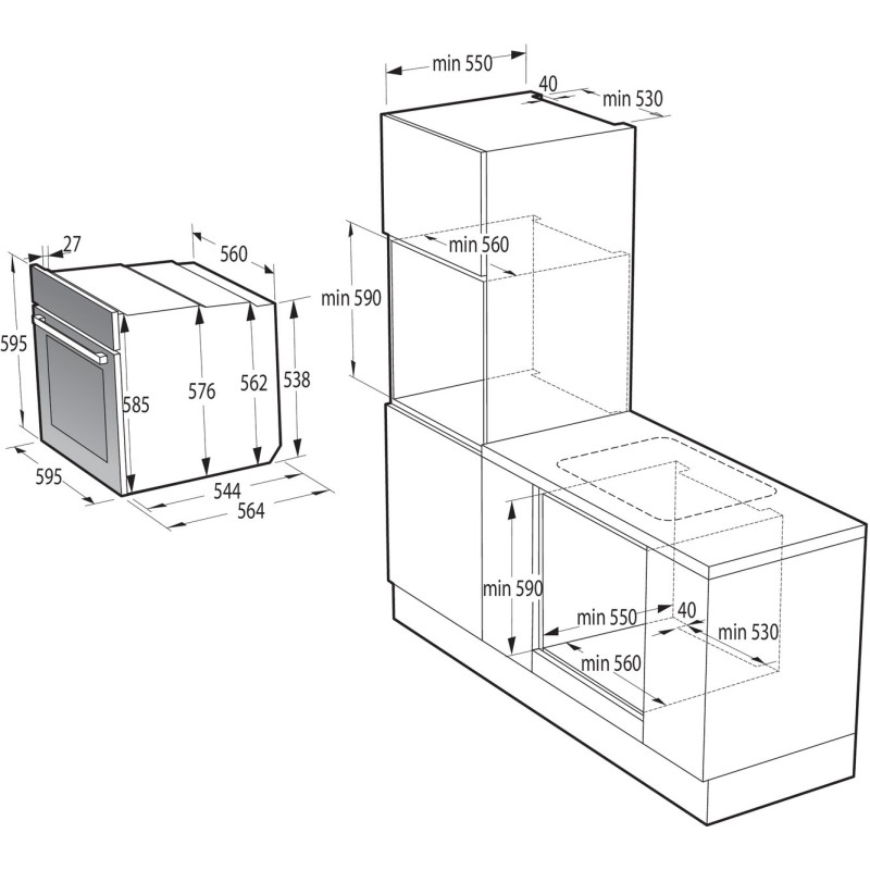 Духовой шкаф Gorenje BPSA6138B